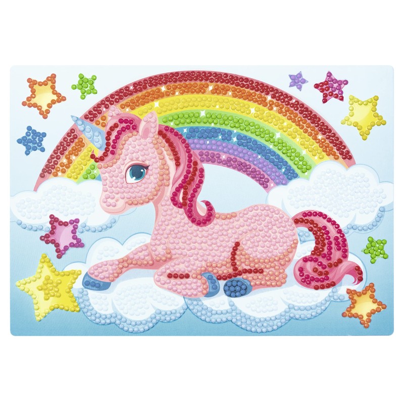 Ursus 43510001 Diamond Painting Creative Set "Magic", Craft Set for