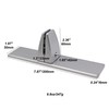None Brand Sneeze Guard Support Clamp with Steady Freestanding Stand Base