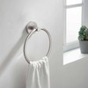 KIBI Circular Bathroom Hand Towel Ring | Wall Mounted Solid