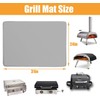 24 x 31 in Heat Resistant Grill Mats for Outdoor