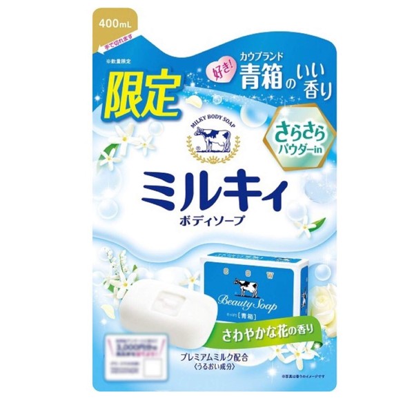 Milky Body Soap, Refreshing Flower Scent, 13.5 fl oz (400 ml)