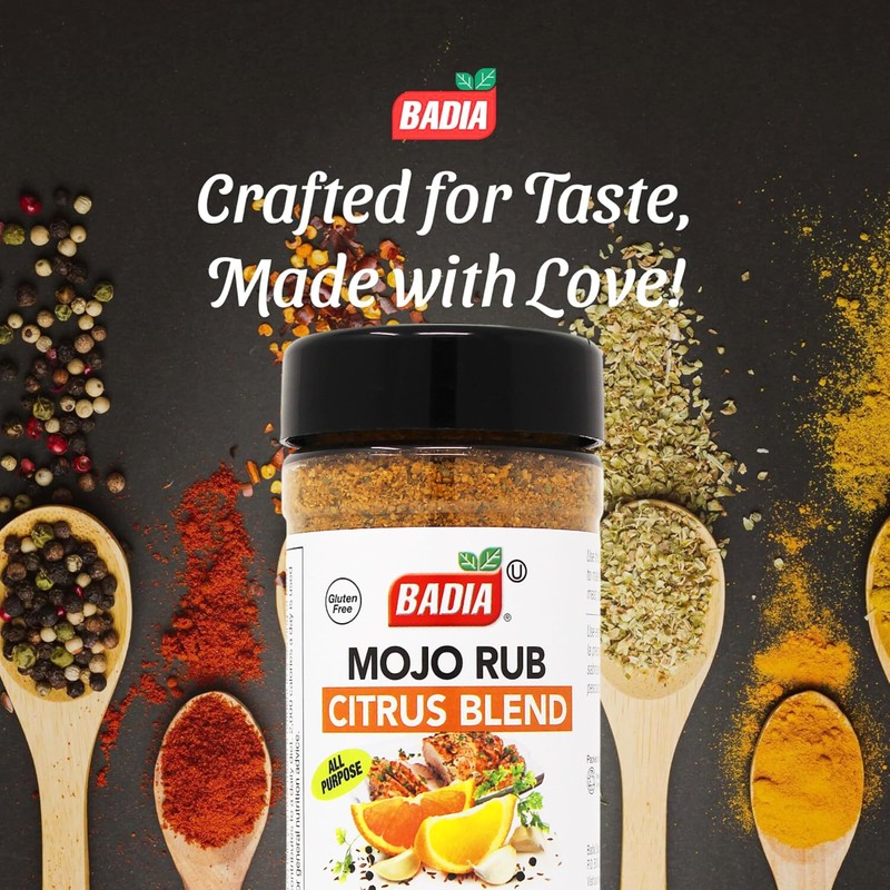 Badia Mojo Rub Citrus Blend 5 oz – Zesty Garlic