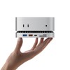 RayCue Mac Mini M4 Dock, Aluminum Mac Mini Stand and