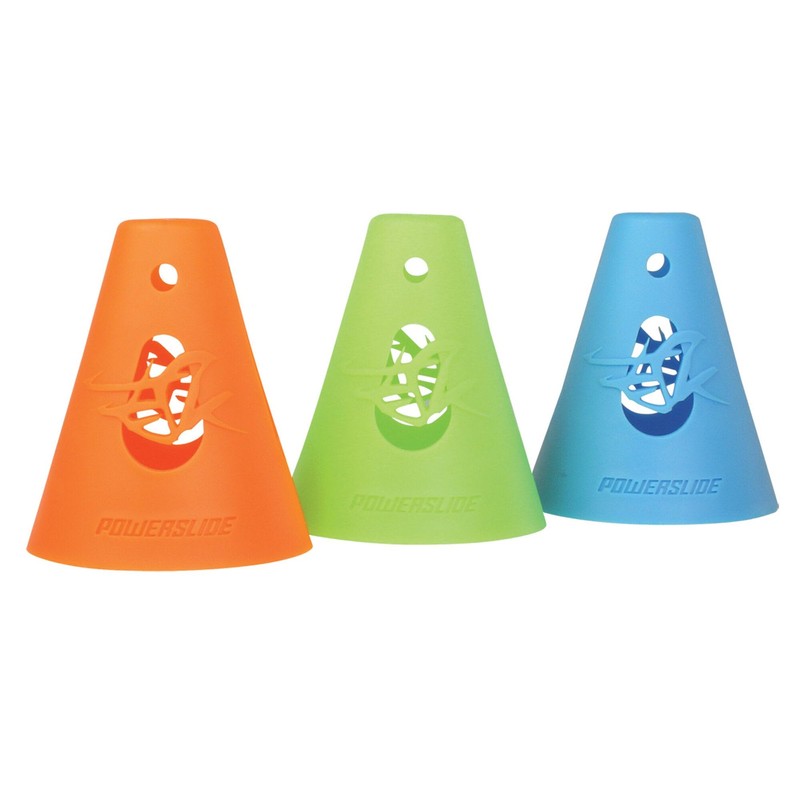 Powerslide Cone Cones 10-Pack, Orange, 70x80mm, 908009