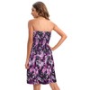 Summer Dress for Women Beach Boho Strapless Cover Ups Off