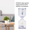 Decorative Sand Timer Clock Space Man Educational Hourglass for Office