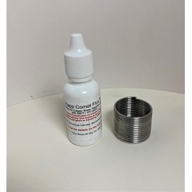 Lead-Free Plumbing Repair Solder Kit 1/16" tin-silver