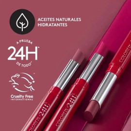 Esika - Lipstick / Labial Colorfix En Barra 24 H Mate