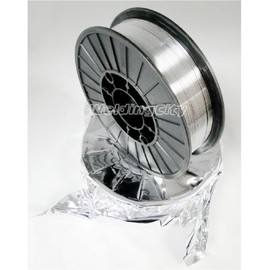 WeldingCity E71T-1 Gas-Shielded Flux Cored MIG Welding Wire 0.030" (0.8mm) 10-Lb Spool for Low Carbon and Mild Steel