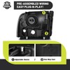 ROADEAL Headlights W/Bulbs for 2005 2006 2007 Ford F250 F350