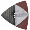 XXGO 100 Pcs 240 Grits 3-1/2 Inch 90mm Triangular Hook