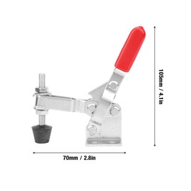 Toggle Clamp Quick Release Tool Pliers Clamping Tools Quick Clip Stainless Steel Clamp Tool Vertical Handle 100kg Pull Force