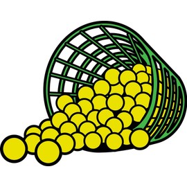 Wild Horses Golf Ball Marker (Bucket of Balls)