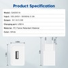 MatauMahi MatauMahi 5V1A USB Ladeger?t (Wei?, 2er-Pack), 5W Netzteil, Stecker,