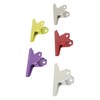 5pcs Colorful Metal Bull Hinge Clips Wall Hanging Heavy Duty
