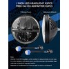 ZIMABLUE 7 inch LED Headlight 2PCS Cool White High Low