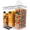 Utopia Kitchen Cereal Containers Storage Set – 3 Pack 4L(135.2