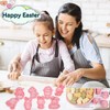 ZOOMPIL Easter Cookie Cutters, Easter Cookie Cutter Set, 3D Plastic