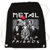 Metal Horror Friends Backpack, black, Rucksack
