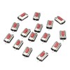 Bluelover Push Button Micro Switch, 15Pcs 3x6x2.5MM SMD SMT Tactile
