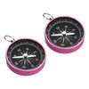 PATIKIL Pocket Compass, 2 Pack Survival Sports Navigation Compass with