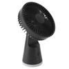 Desktop Fan Portable 5 Speed Power Display Quiet USB Rechargeable