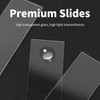 50 Pcs Pre-Cleaned Microscope Slides, 100 Pcs Cover Glasses, Prepared
