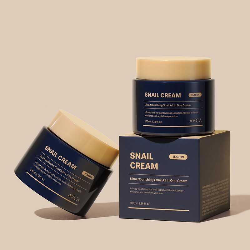 Abka [Abca] Ultra Nourishing Snail All-in-One Repair Cream 100ml /