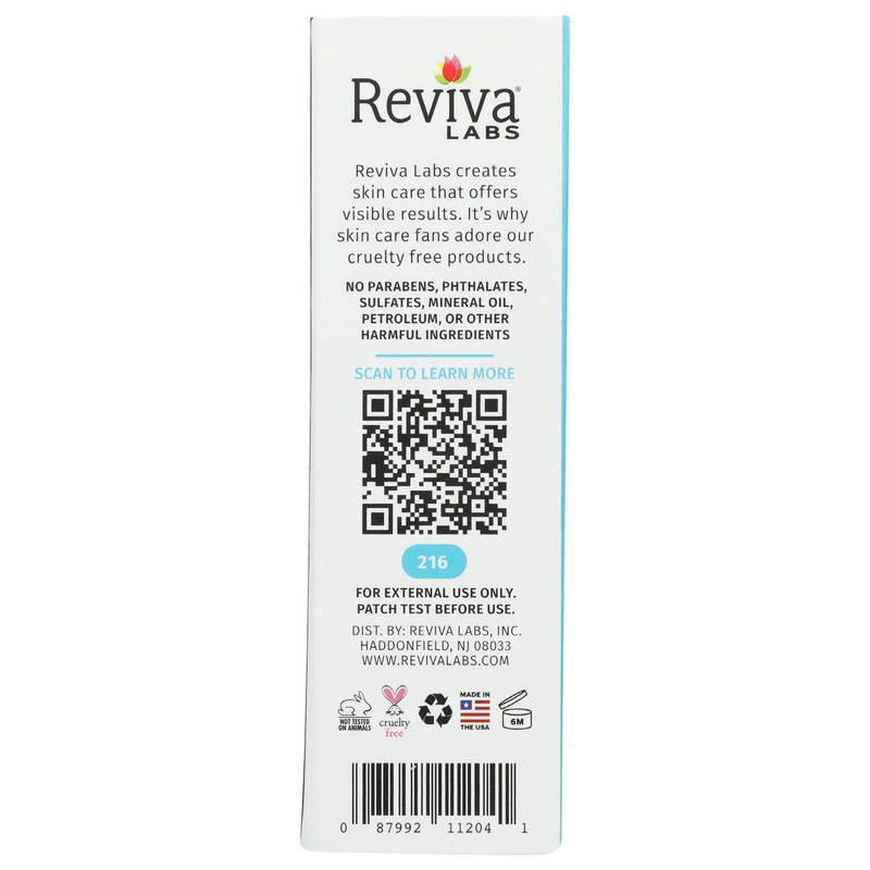 REVIVA LABS - Eye Complex Firming Creme, (1 oz)