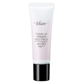 Visee Riche Tone Up Primer, Red Trick Makeup Base SPF30/PA++, Floured, Transparency, Pore Cover, Serum Formulation, 1.1 oz (30 g)