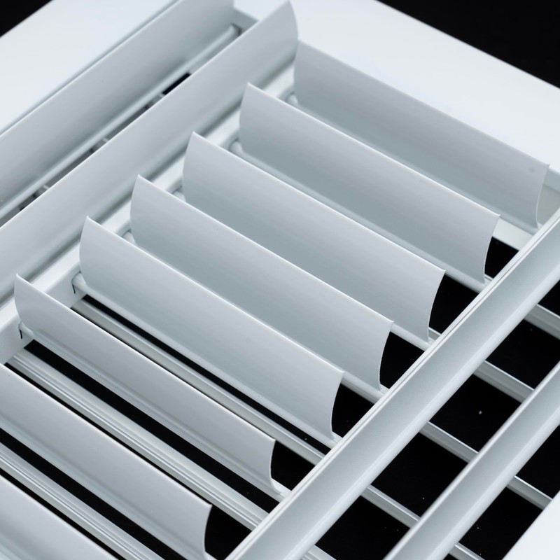Fits 10x4 Duct Opening Aluminum 3-Way Adjustable Air Supply Grille