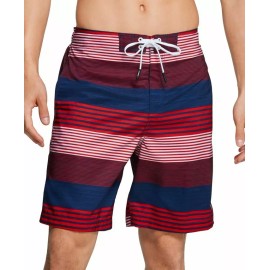 Speedo Men's, Border Line Performance 20" E-Boardshorts, Multi, L