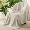 Bedsure Super Soft Knit Throw Blanket - Warm Cozy Reversible