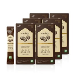 Organic Hyeindam I'm Daily Walnut Oil Stick 7ml 14 packs + 6 shopping bags set / 유기농 혜인담 아임 데일리 호두오일 스틱 7ml 14포 + 쇼핑백  6세트