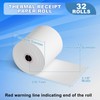 BESTIKER 3 1/8 x 230ft Thermal Paper 32 Rolls -