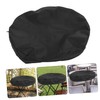 Levemolo Outdoor Round Fire Pit Cover Heavy Duty BBQ Grill