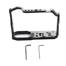 Camera Cage Video Rig Camera Stabilizer 1/4in 3/8in Thread Holes for Arca Cold Shoe Mount Compatible for ZF AF454