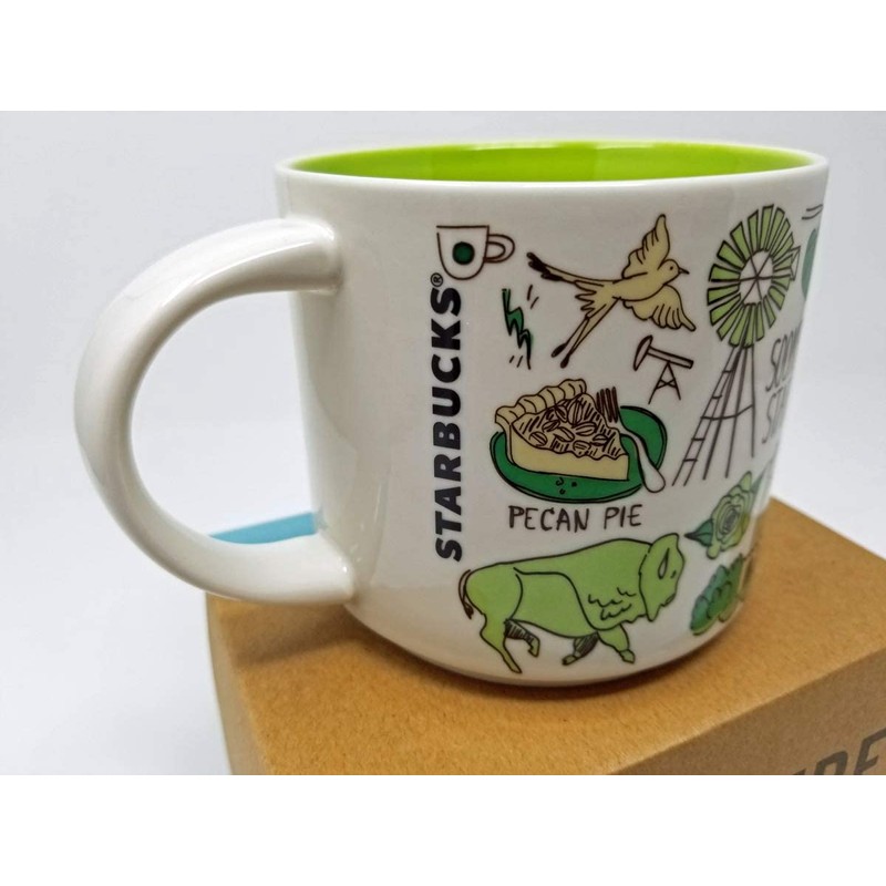 Starbucks OKLAHOMA 2018 Been There Series Ceramic Coffee Cup