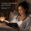 LED Neck Reading Light,Lampara de Lectura Libro,3 Colores,3 Niveles De