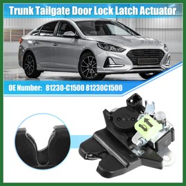 Motoforti Trunk Latch Lock Actuator 81230-C1500 for Hyundai Sonata 2018-2019 Sedan Tailgate Door Latch Lock Actuator Motor Rear Trunk Lid Lock Latch Actuator Long-Lasting