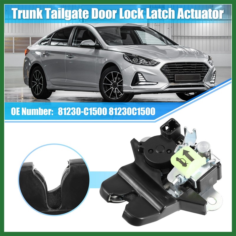 Motoforti Trunk Latch Lock Actuator 81230-C1500 for Hyundai Sonata 2018-2019