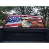 American USA Flag Eagle Pick-UP Truck Back Window Graphic Decal
