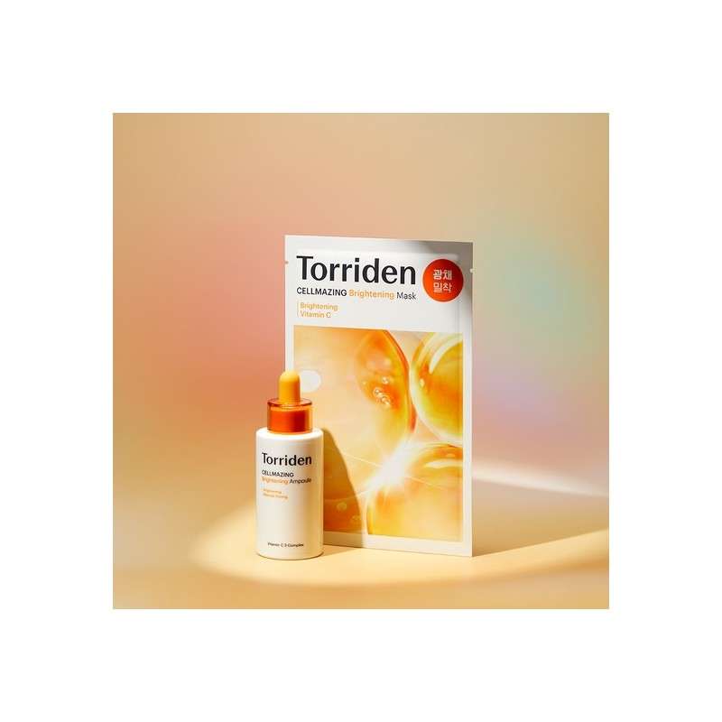 Torriden [Large Size Set] Cellmazing Vita C Brightening Ampoule 30ml+30ml+Vita