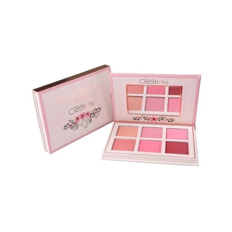 Rubor Contorno E Iluminador Floral Bloom Beauty Creations Rubor Y