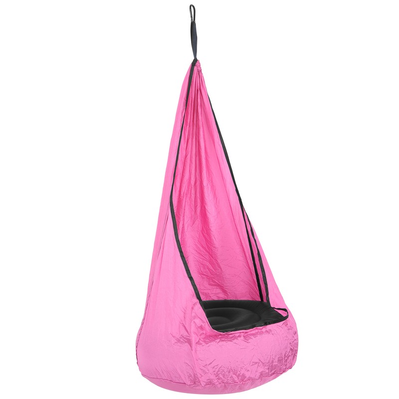 210T Wrinkled Nylon Taffta Pod Swing Seat Children Hanging Hammock