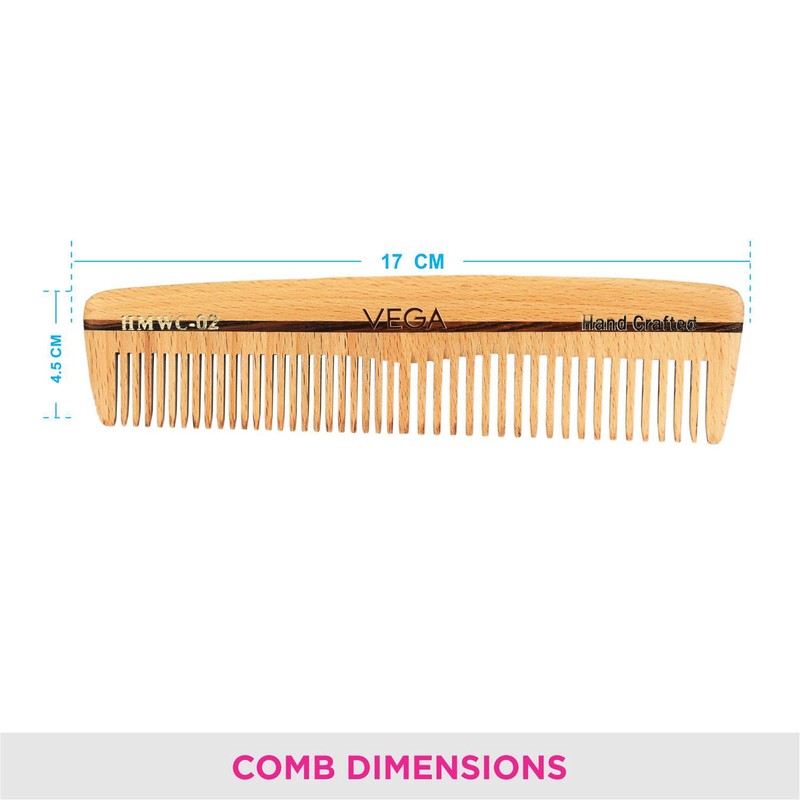 Vega Classic Wooden Comb