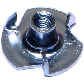 Hard-to-Find Fastener 014973322625 Pronged Tee Nuts, 10-32, Piece-100