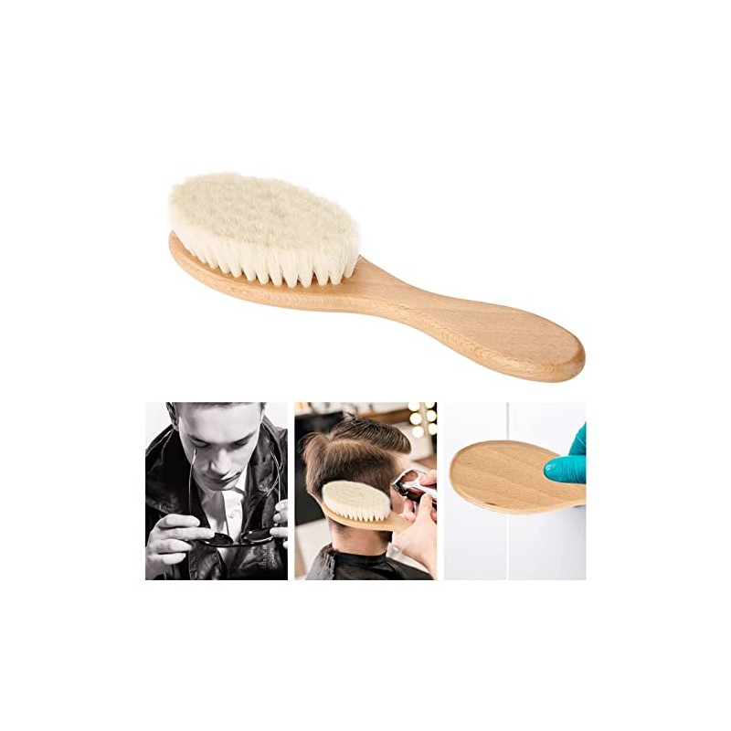 VINGVO Cepillo para el Cabello con Cerdas de Jabalí, Herramienta