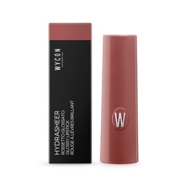 WYCON Cosmetics Hydrasheer Glossy Lipstick, Glossy Lipstick, Soft and Comfortable Formula, Wet Lips Effect - 24 Iris