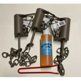 FPS 3 Duke DP Dog Proof raccoon kit ,1 DP setter & 1 Liquid Gold Bait trap NEW SALE